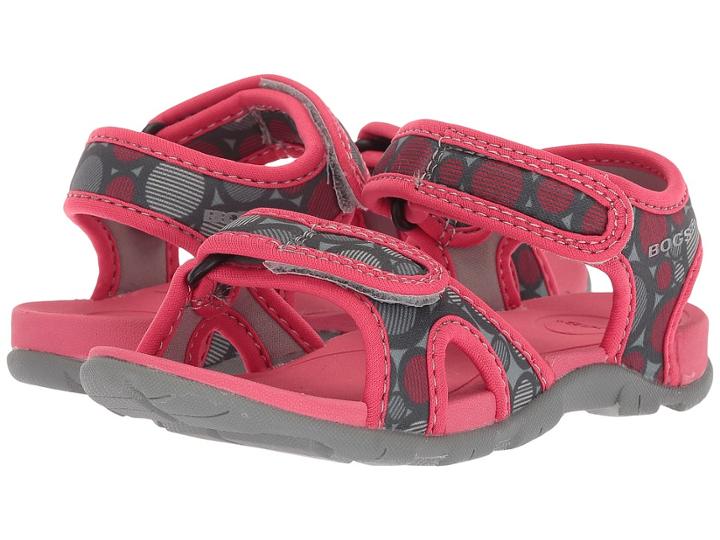 Bogs Kids Whitefish Multi Dot (toddler) (rose Multi) Girls Shoes