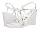 Calvin Klein Bellemine (white Logo Webbing) Women's Shoes