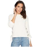 Bishop + Young Side Lace-up Pullover (ivory) Women's Clothing