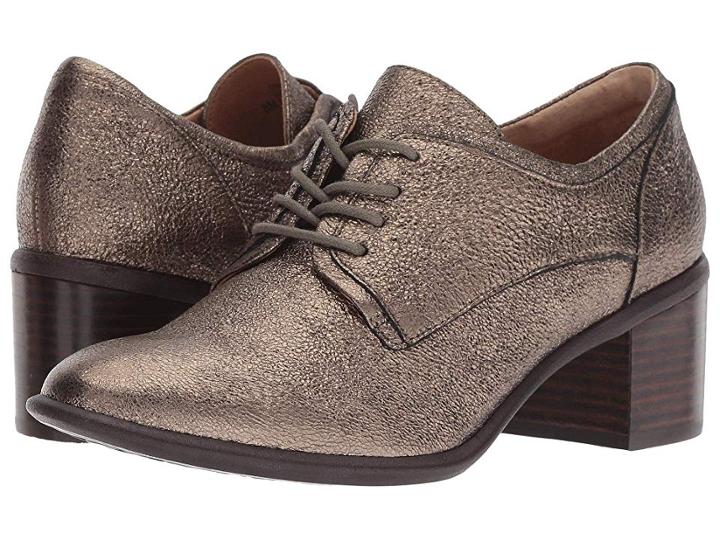 Sofft Patience (copper Scoop Metallic) Women's Lace-up Boots