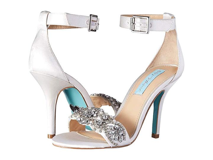 Blue By Betsey Johnson Gina (ivory Satin) Women's 1-2 Inch Heel Shoes