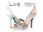 Blue By Betsey Johnson Gina (ivory Satin) Women's 1-2 Inch Heel Shoes