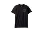 Billabong Kids All Day Mesh Loose Fit Short Sleeve Rashguard (toddler/little Kids/big Kids) (black) Boy's Swimwear