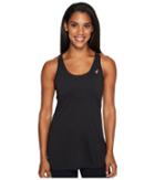 New Balance Lace-up Accelerate Tunic (black) Women's Sleeveless