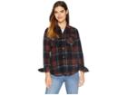 O'neill Zuma Superfleece Flannel (wine) Women's Clothing