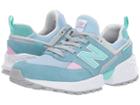 New Balance Kids Gs574v2 (big Kid) (blue Fog/light Tidepool) Girls Shoes