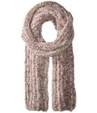 Collection Xiix Chenille Knit Long Skinny (wolf Taupe) Scarves