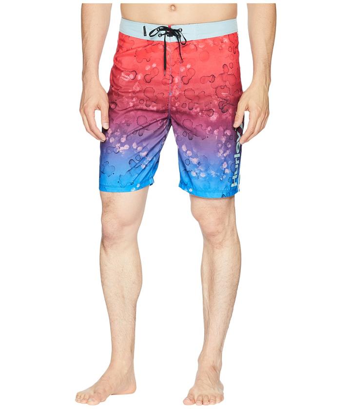 Hurley Splatter Grain 20 Boardshorts (photo Blue) Men's Swimwear