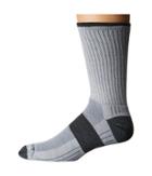Wrightsock Dl Escape Crew (light Grey) No Show Socks Shoes