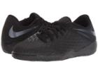 Nike Kids Jr. Hypervenom Phantomx 3 Academy Ic Soccer (toddler/little Kid/big Kid) (black/black/light Crimson) Kids Shoes