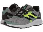 Adidas Running Aerobounce (core Black/solar Slime/hi-res Green) Men's Running Shoes