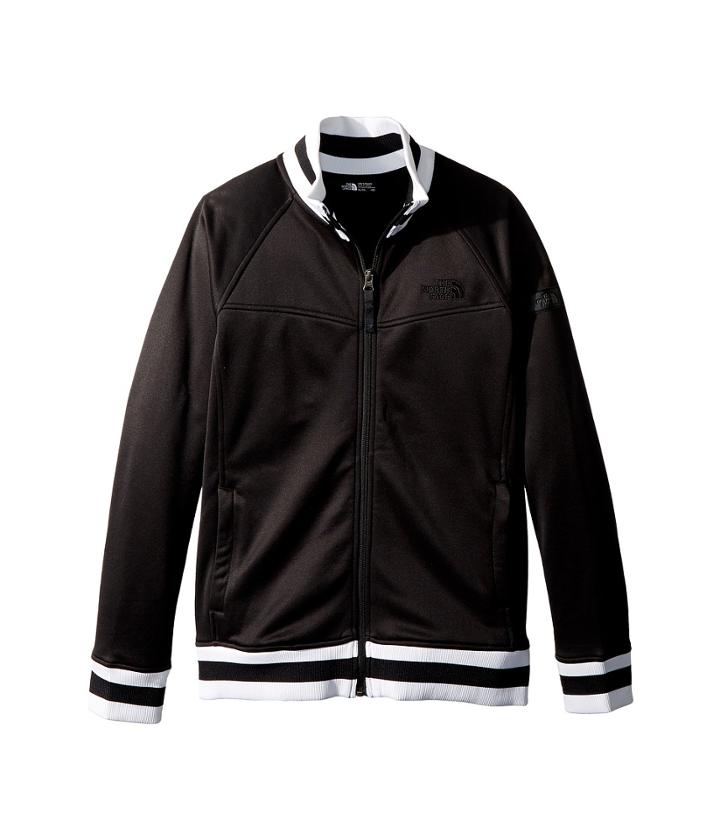 The North Face Kids Take Back Track Jacket (little Kids/big Kids) (tnf Black/tnf White) Girl's Coat