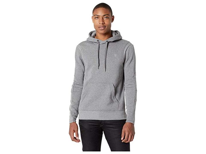 G-star Matac-x Hooded Sweat Long Sleeve (carbid Heather) Men's Clothing