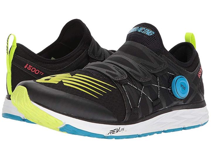 New Balance 1500v4 Boa(r) (black/hi-lite/vivid Coral/maldives Blue) Men's Running Shoes