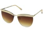 Steve Madden Sm499122 (gold/blue) Fashion Sunglasses