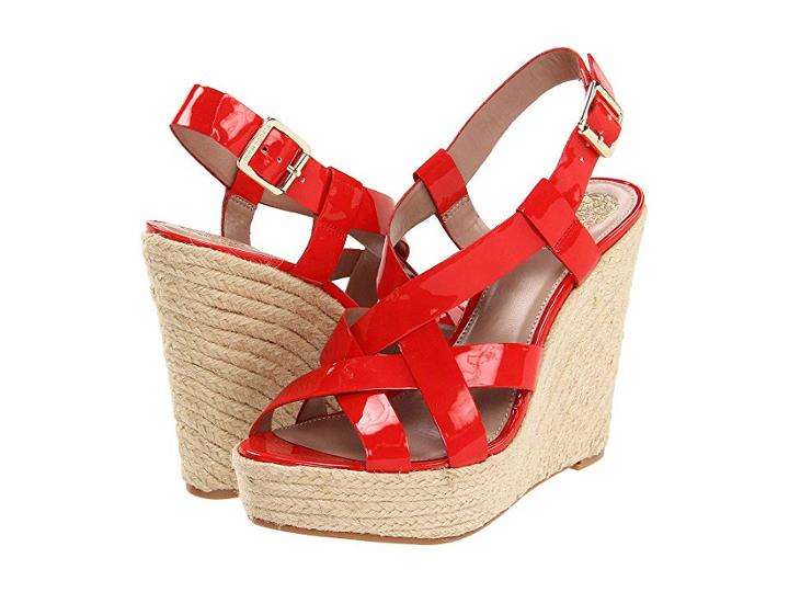 Vince Camuto Hattie (tomato Puree) Women's Wedge Shoes