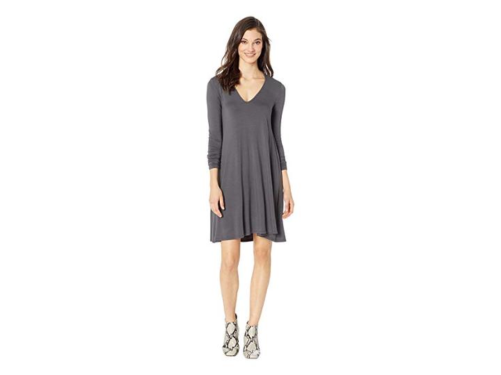 Lamade Grace Long Sleeve Dress (raven) Women's Dress
