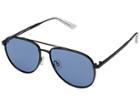 Le Specs Hard Knock (matte Navy/blue Smoke Mono) Fashion Sunglasses