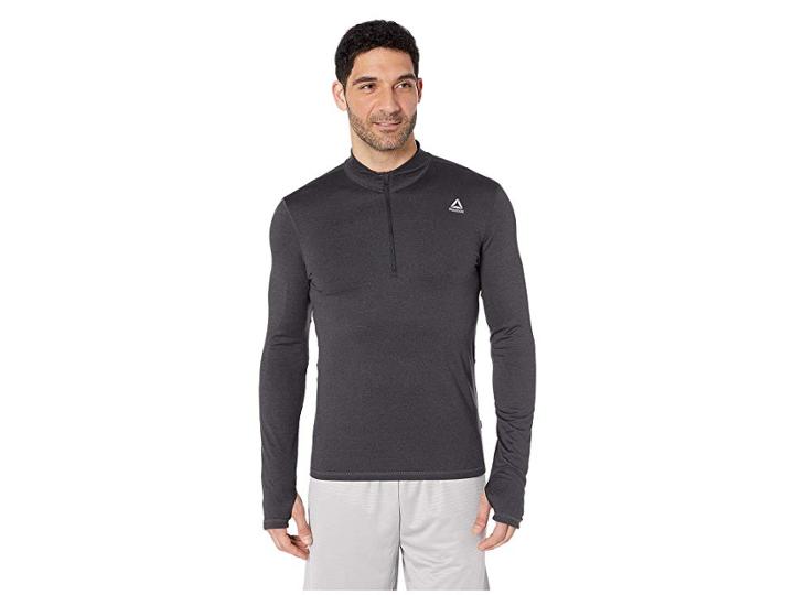 Reebok Quarter Zip (black) Men's Fleece