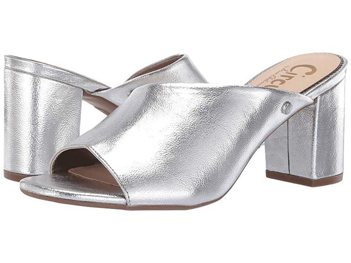 Circus By Sam Edelman Suzanna (soft Silver Metallic Crackle) Women's Shoes