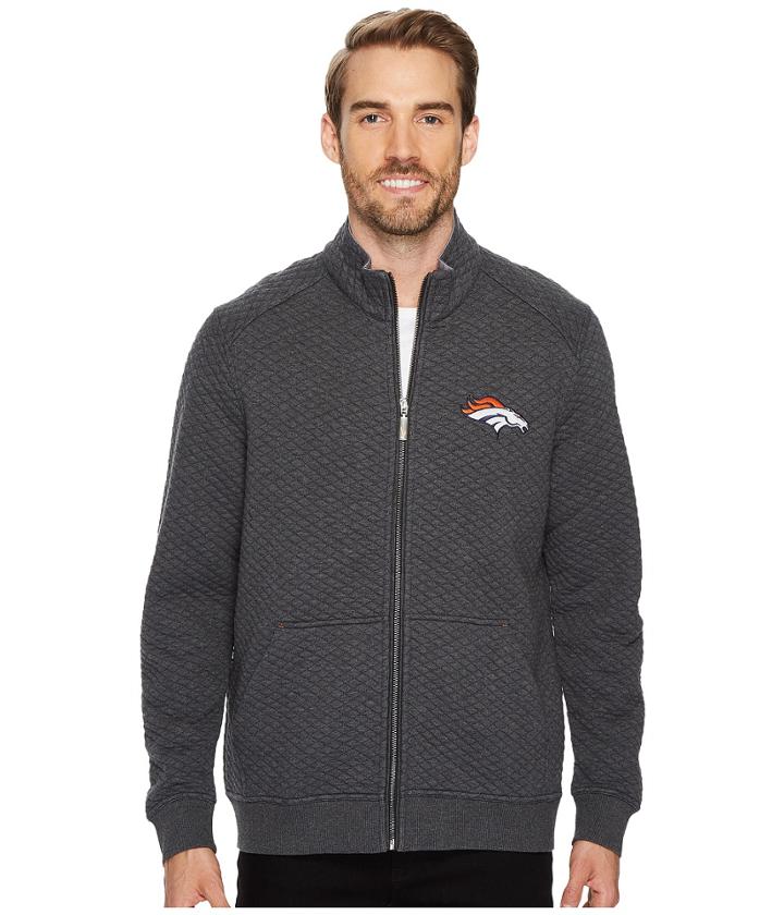 Tommy Bahama Denver Broncos Quintessential Full Zip (broncos) Men's Clothing