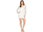 American Rose Sandra Long Sleeve Lace Dress (ivory) Women's Dress