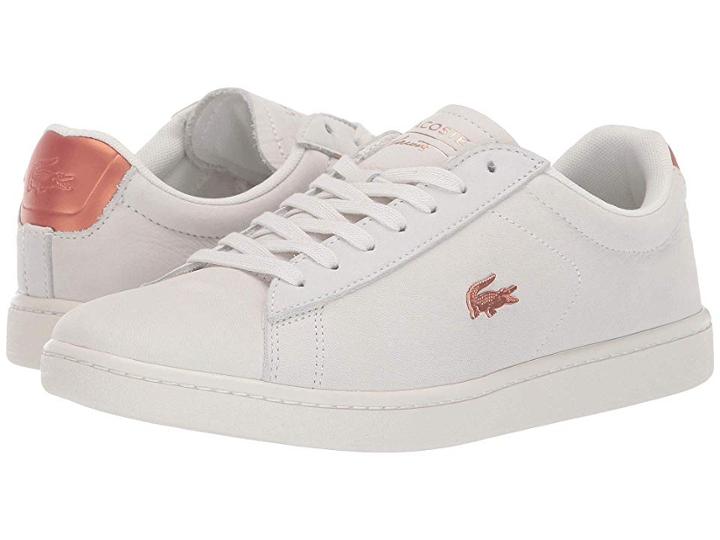 Lacoste Carnaby Evo 118 1 U Spw (off-white/off-white) Women's Shoes