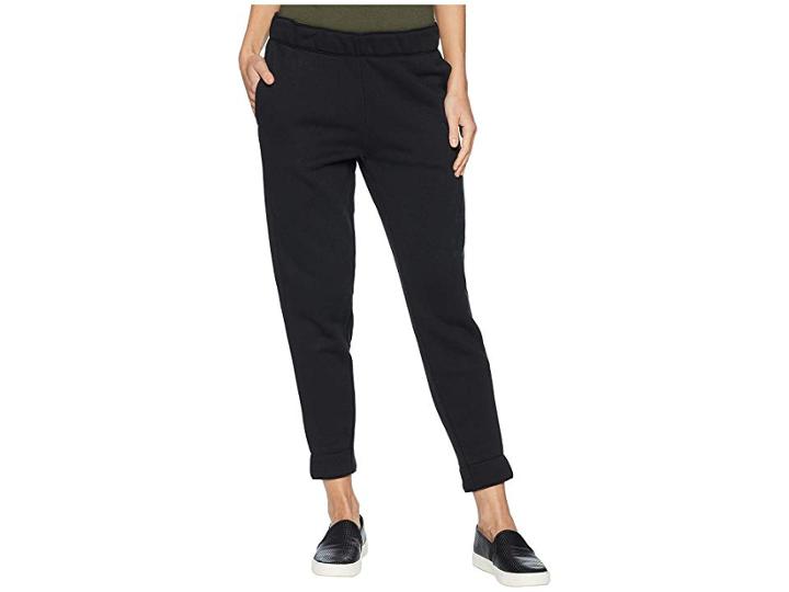 Hurley One And Only Fleece Pants (black) Women's Casual Pants