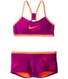 Nike Kids Racerback Bikini (big Kids) (cosmic Purple) Girl's Swimwear