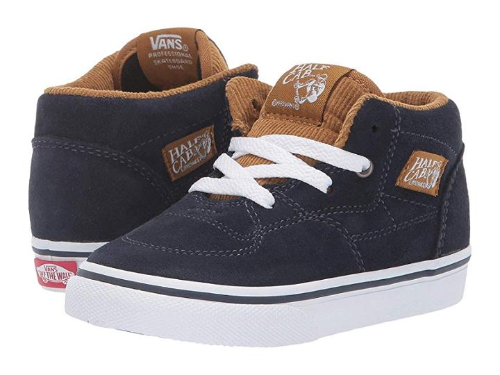 Vans Kids Half Cab (infant/toddler) ((s&c) Sky Captain/cumin) Boys Shoes