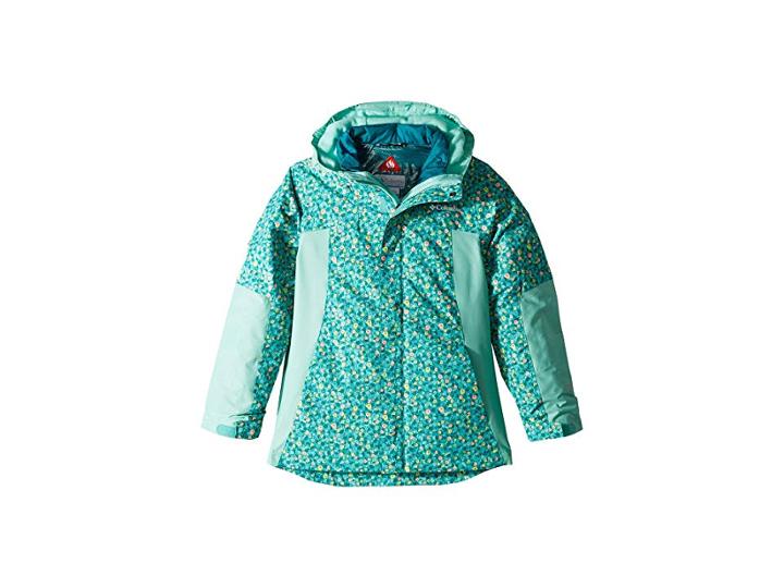 Columbia Kids Whirlibirdtm Ii Interchange Jacket (little Kids/big Kids) (pixie Floral Print/pixie) Girl's Coat