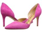 Sam Edelman Telsa (hot Pink Kid Suede Leather) Women's Shoes
