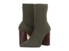 Steve Madden Lombard (olive) Women's Dress Pull-on Boots