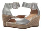 Pelle Moda Kauai (silver Metallic Suede) Women's Shoes