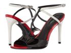 Calvin Klein Sarita (black/platinum White Patent) Women's Shoes