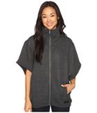 Merrell Kota Quilted Poncho (black Heather) Women's Clothing