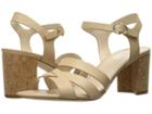 Cole Haan Jianna Mid Sandal (nude Leather/cork) Women's Shoes