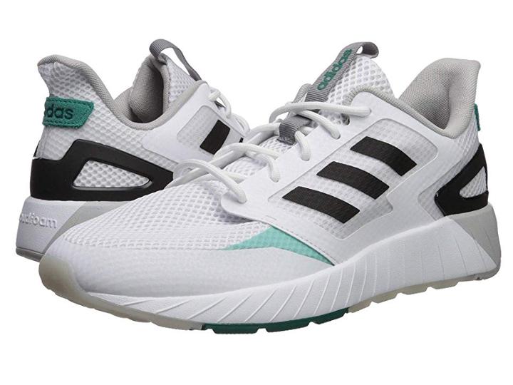 Adidas Questar Strike (footwear White/core Black/active Green) Men's Shoes