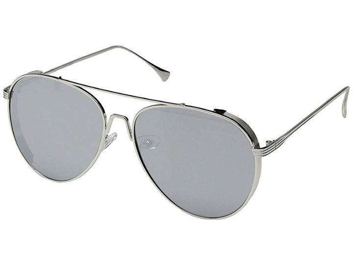 Steve Madden Sm482131 (silver/slate) Fashion Sunglasses