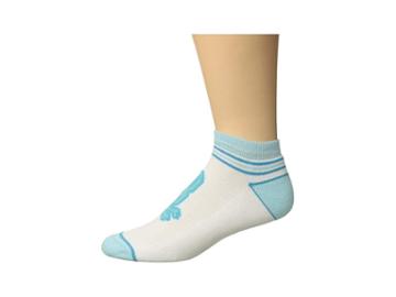 Psycho Bunny Solid Low Cut Sport Socks (white) Men's Low Cut Socks Shoes