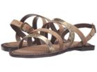 Seychelles Onward (taupe/gold) Women's Sandals