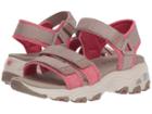 Skechers D'lites Retro Kicks (taupe/pink) Women's Shoes