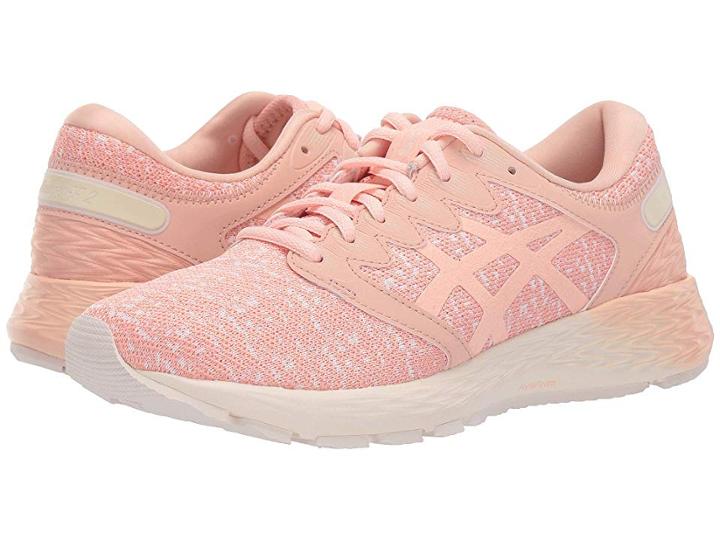 Asics Roadhawk Ff 2 (baked Pink/baked Pink) Women's Running Shoes