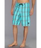Hurley Puerto Rico Boardshort (bright Aqua) Men's Swimwear