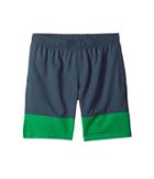 Columbia Kids Solar Stream Stretch Shorts (little Kids/big Kids) (mystery/fuse Green) Boy's Shorts