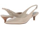 Trotters Prima (nude Mini Embossed Patent Leather) Women's 1-2 Inch Heel Shoes