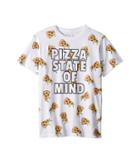 Chaser Kids Vintage Jersey Pizza State Tee (little Kids/big Kids) (white) Boy's T Shirt