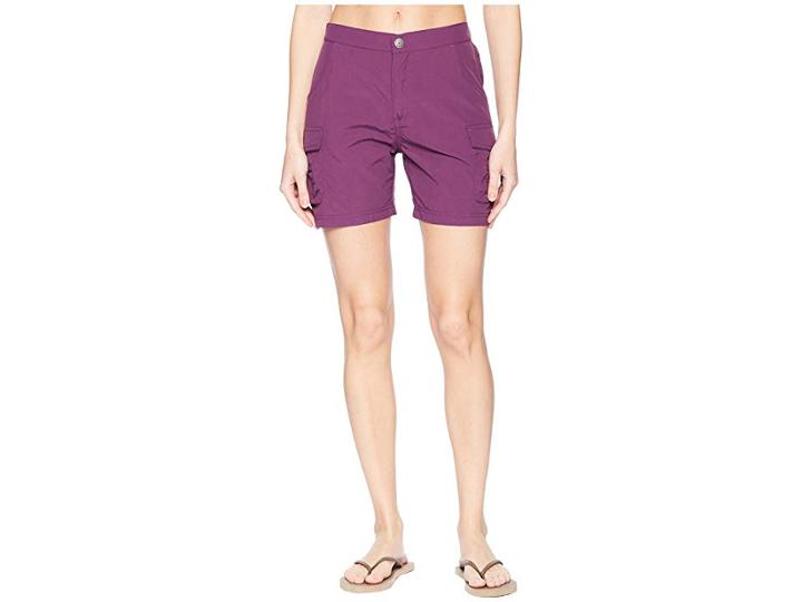 White Sierra Crystal Cove River Short (shadow Purple) Women's Shorts
