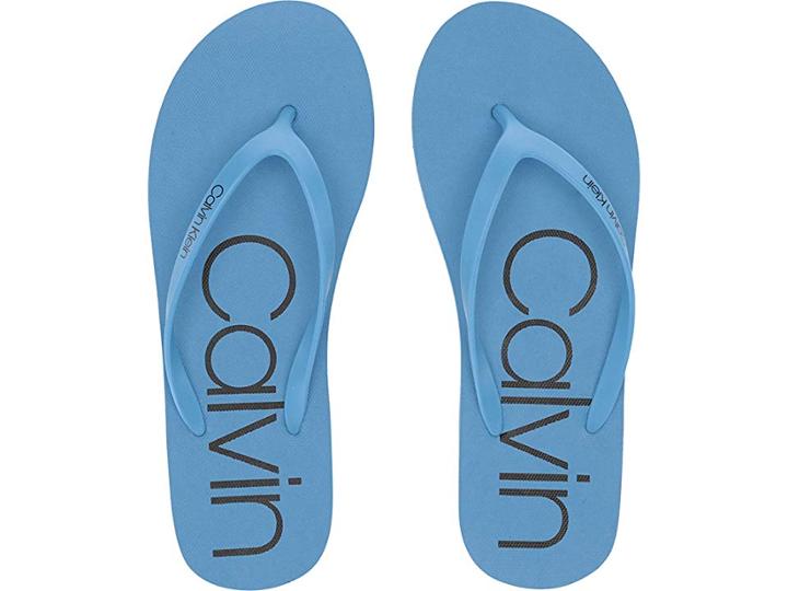 Calvin Klein Salma (dusty Blue/black) Women's Shoes