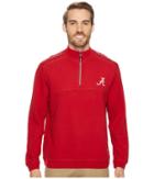 Tommy Bahama Alabama Crimson Tide Collegiate Campus Flip Sweater (university Of Alabama) Men's Clothing
